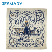 Khuôn Vuông Turban Khăn Bandana Phong Cách Cổ Điển